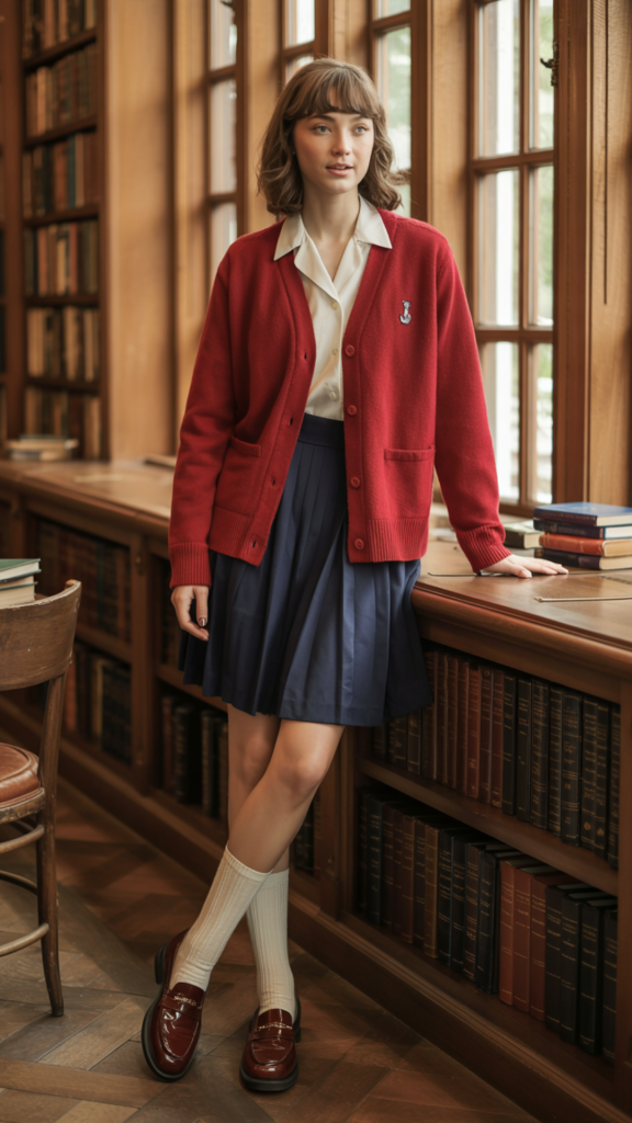 Cute-Preppy-Red-Outfit-Style Cute Preppy Red Outfit Style