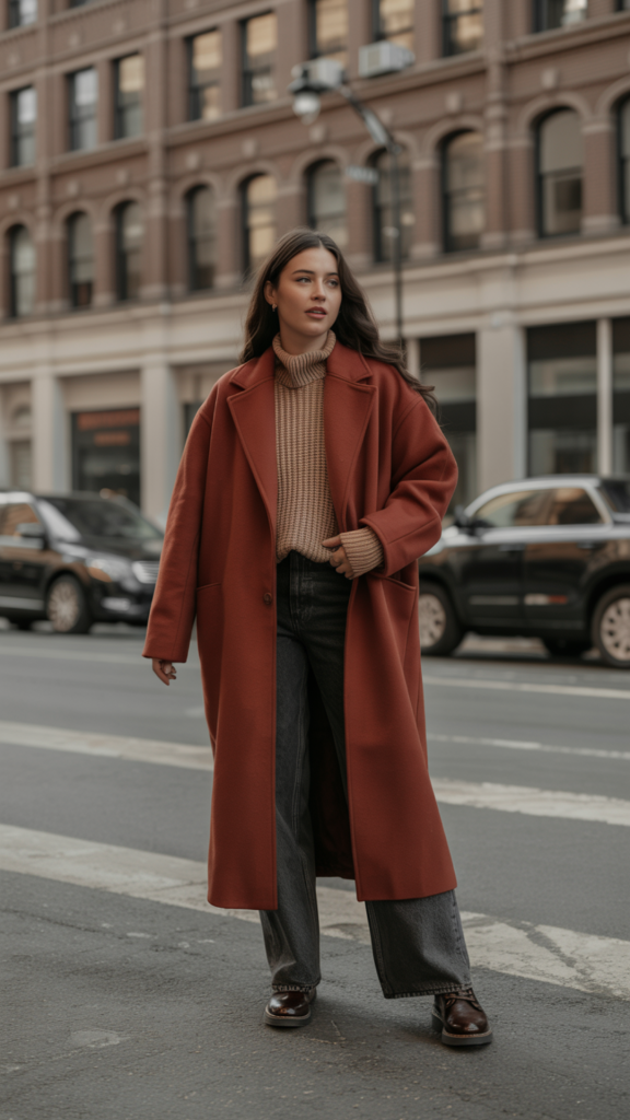 Deep-Brick-Red-Mood-Outfit Deep Brick Red Mood Outfit