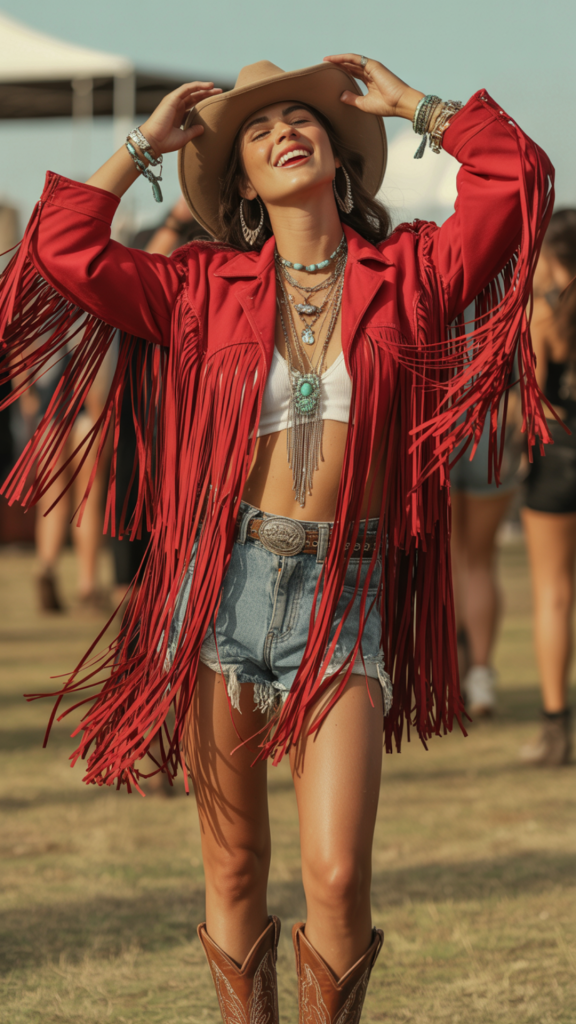 Fun-Fringe-Red-Festival-Style Fun Fringe Red Festival Style