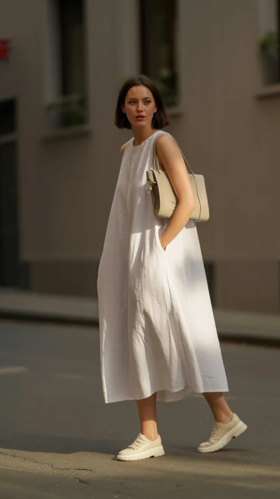 Soft-Beige-Minimal-Street-Style-Chic-Look Soft Beige Minimal Street Style Chic Look