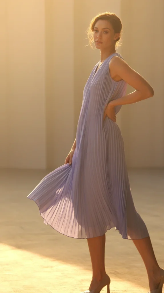 Soft-Lavender-Midi-Flowing-Summer-Grace Soft Lavender Midi Flowing Summer Grace