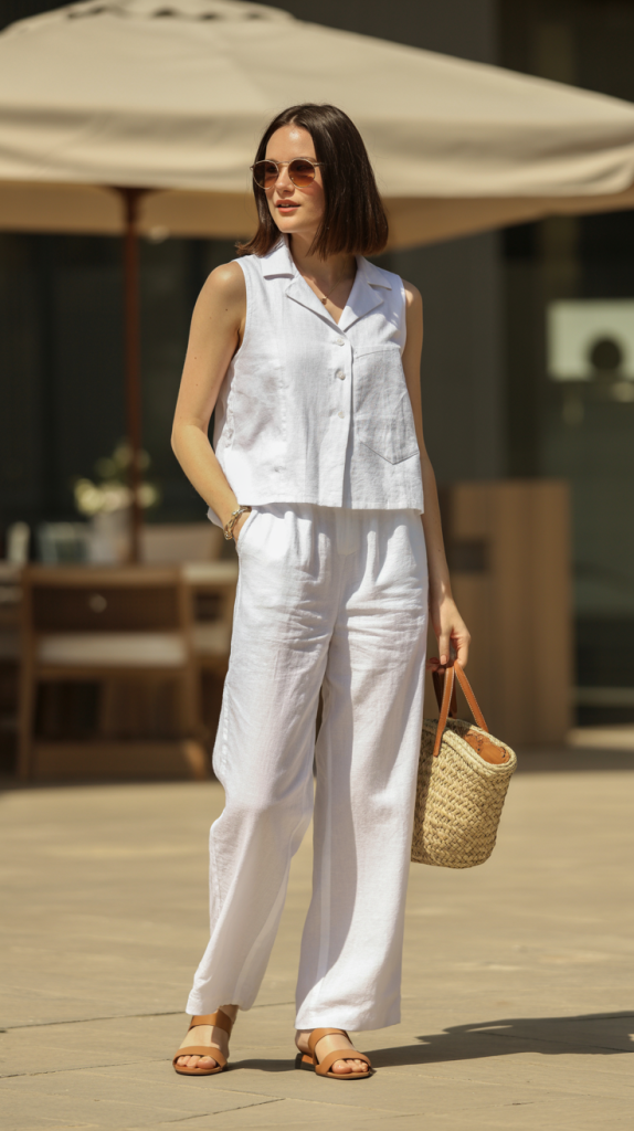 The-Classic-White-Linen-Set The Classic White Linen Set