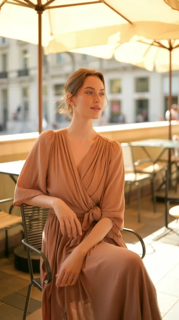 The-Terracotta-Wrap-Dress The Terracotta Wrap Dress