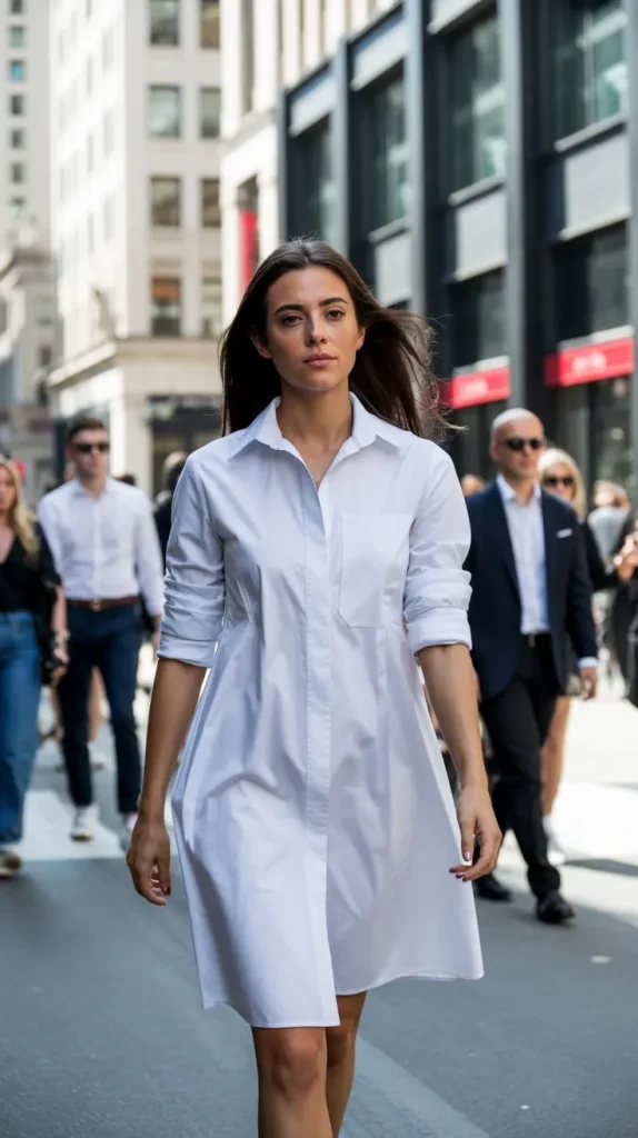 White-Casual-Street-Style-Outfit White Casual Street Style Outfit