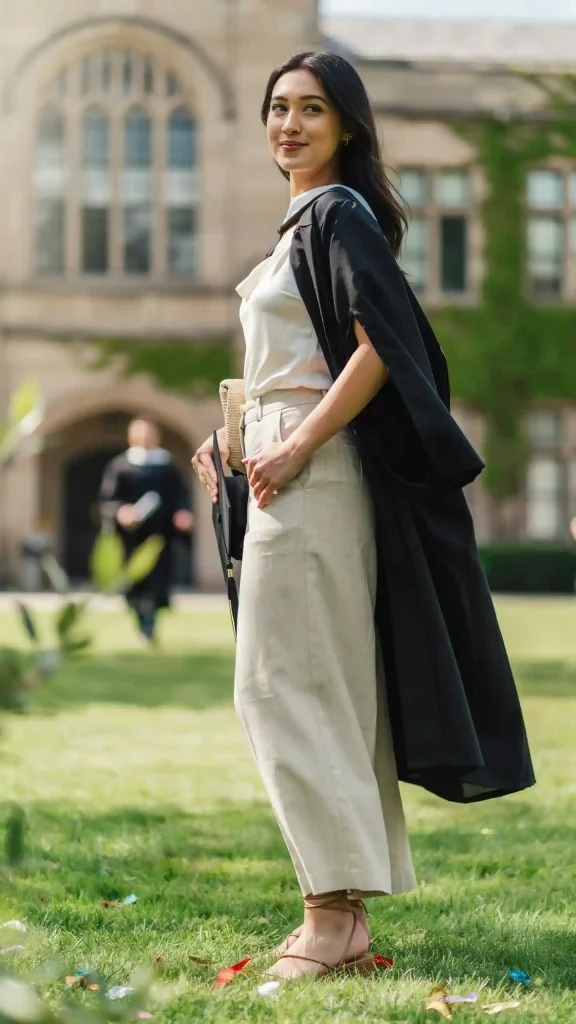 Beige-Wide-Leg-Linen-Trousers-With-White-Silk-Camisole Beige Wide-Leg Linen Trousers With White Silk Camisole