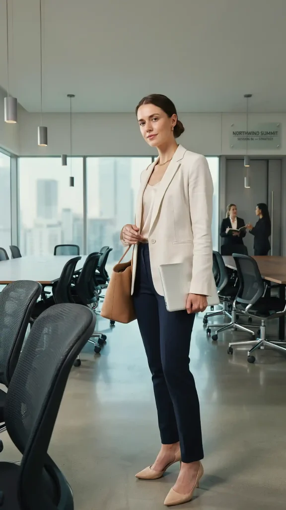 Crisp-White-Linen-Blazer-With-Tailored-Navy-Trousers Crisp White Linen Blazer With Tailored Navy Trousers