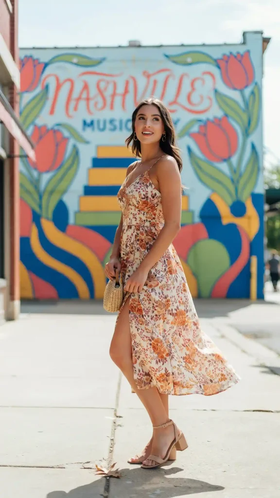 Floral-Sundress-Perfect-for-Summer-Nashville Floral Sundress Perfect for Summer Nashville