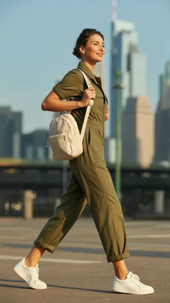 Olive-Green-Utility-Jumpsuit-for-Urban-Exploration Olive Green Utility Jumpsuit for Urban Exploration