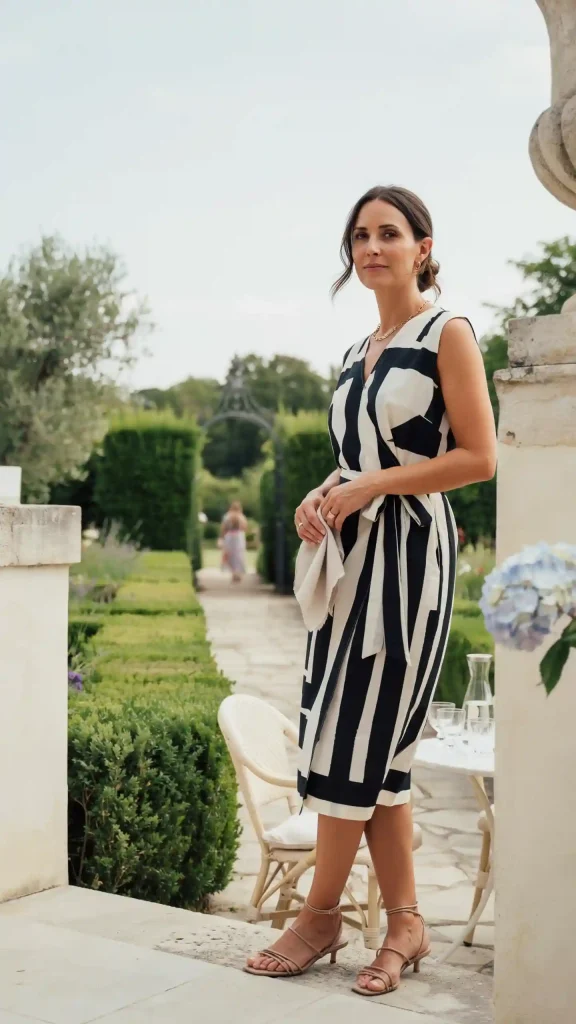 Sleeveless Wrap Dress for Chic Summer Occasions