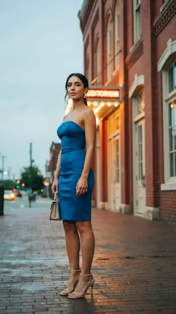 Strapless-Bodycon-Dress-Nashville-Evening-Out Strapless Bodycon Dress Nashville Evening Out