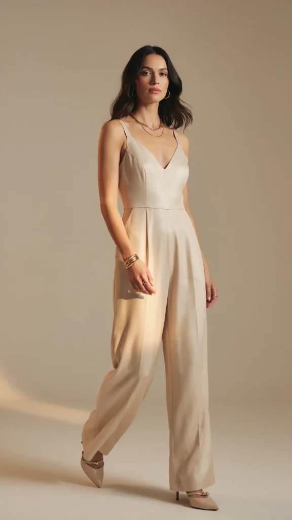 Beige-Moonlight-Jumpsuit-For-Chic-Summer-Evenings Beige Moonlight Jumpsuit For Chic Summer Evenings