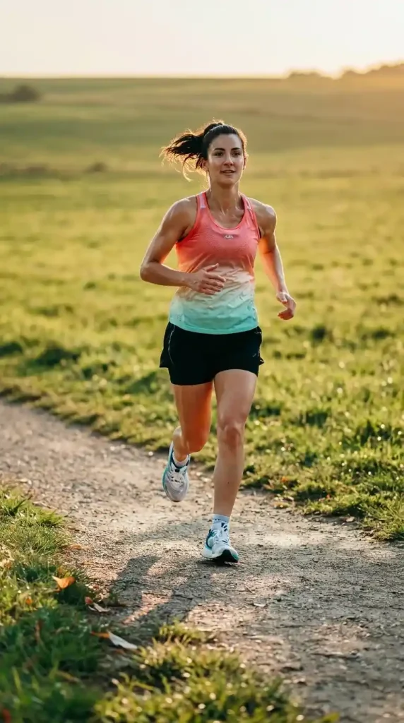 Black-Running-Shorts-Outfit-with-Lightweight-Tank-Top Black Running Shorts Outfit with Lightweight Tank Top