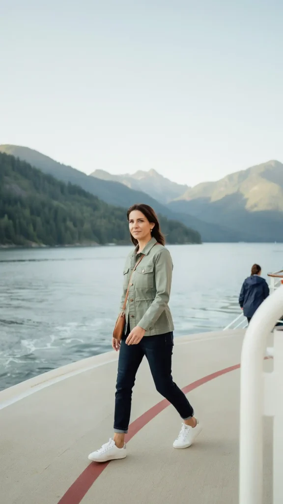 Sage Green Utility Jacket with Dark Wash Skinny Jeans